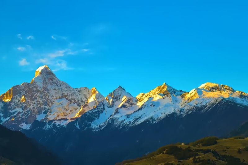 阿坝四姑娘山